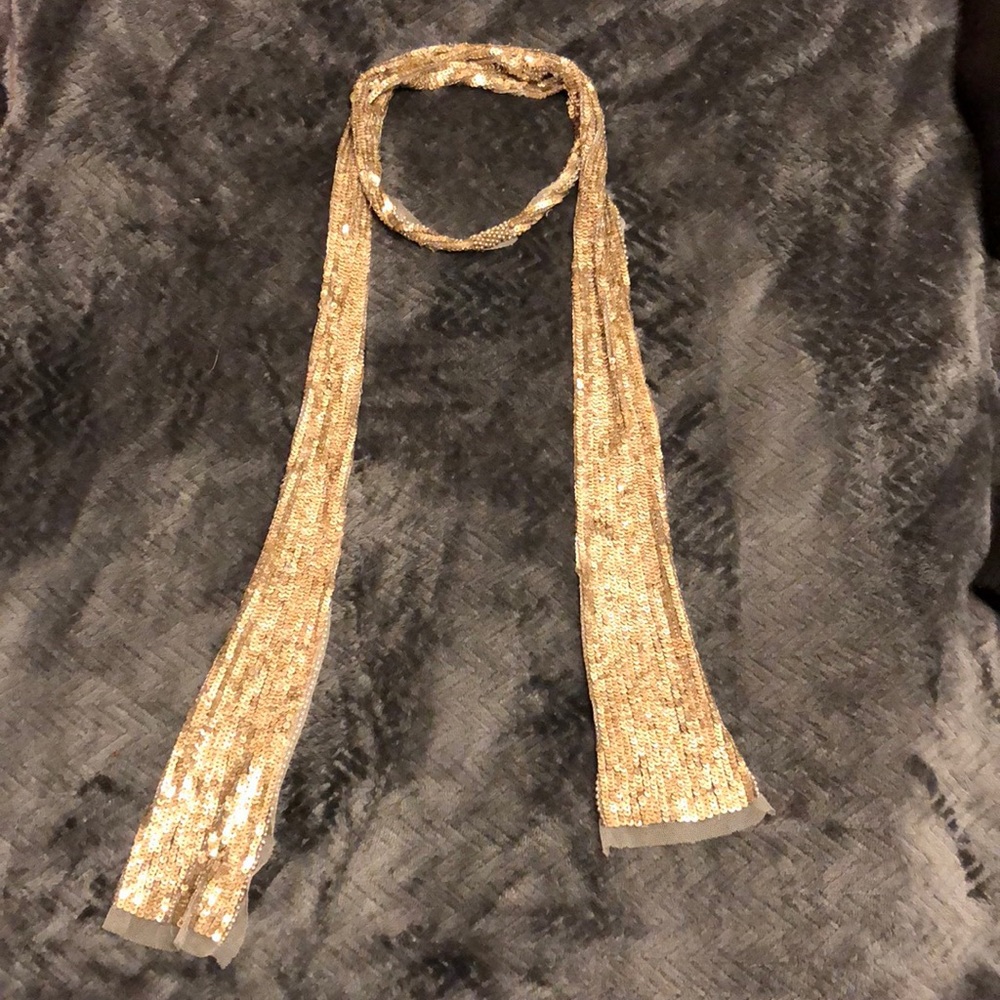 Jones NY Metal Sequined Scarf